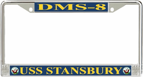 USS Stansbury DMS-8 License Plate Frame