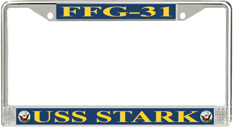 USS Stark FFG-31 License Plate Frame