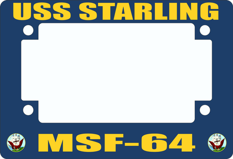 USS Starling MSF-64 Motorcycle Frame