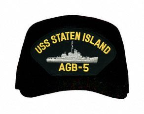 USS Staten Island AGB-5 Ship Cap