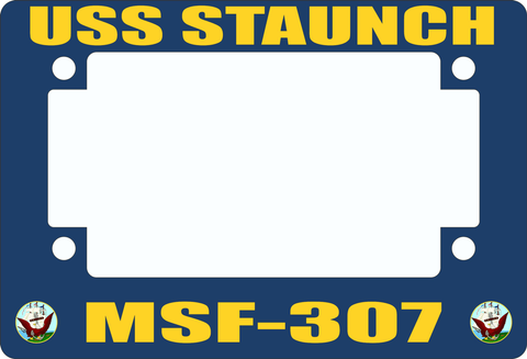 USS Staunch MSF-307 Motorcycle Frame