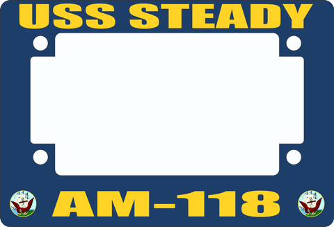 USS Steady AM-118 Motorcycle Frame