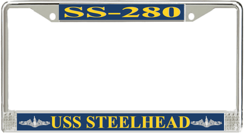 USS Steelhead SS-280 License Plate Frame