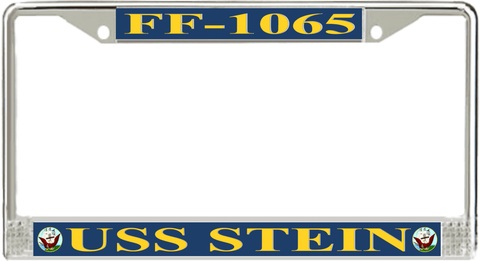 USS Stein FF-1065 License Plate Frame