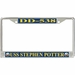 USS Stephen Potter DD-538 License Plate Frame