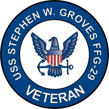 USS Stephen W Groves FFG-29 Veteran Decal Sticker