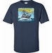 USS Sterett DDG-104 Printed Art T-Shirt