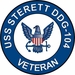 USS Sterett DDG-104 Veteran Decal Sticker