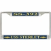 USS Sterlet SS-392 License Plate Frame