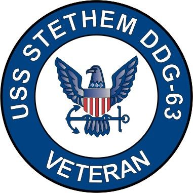 USS Stethem DDG-63 Veteran Decal Sticker