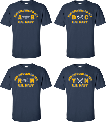USS STEVENS DD-479 Rates Apparel