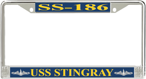 USS Stingray SS-186 License Plate Frame