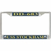 USS Stockham DD-683 License Plate Frame