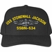 USS Stonewall Jackson SSBN-634 Custom Embroidered Cap