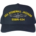 USS Stonewall Jackson SSBN-634 Custom Embroidered Cap