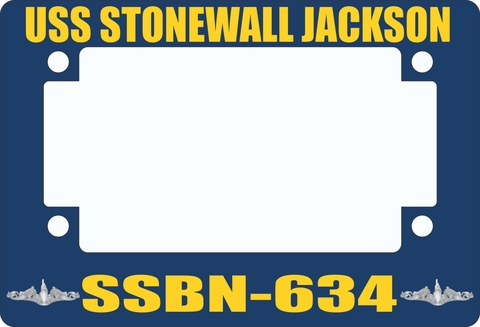 USS Stonewall Jackson SSBN-634 Motorcycle Frame