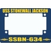USS Stonewall Jackson SSBN-634 Motorcycle Frame