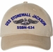 USS Stonewall Jackson SSBN-634 with Dolphins Unstructured Dad Cap