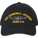 USS Stonewall Jackson SSBN-634 with Dolphins Unstructured Dad Cap