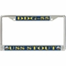 USS Stout DDG-55 License Plate Frame