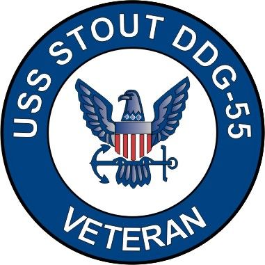 USS Stout DDG-55 Veteran Decal Sticker