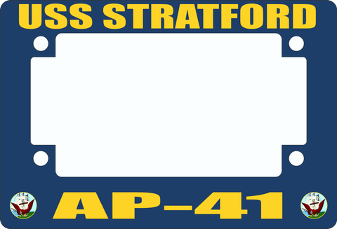 USS Stratford AP-41 Motorcycle Frame