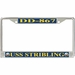 USS Stribling DD-867 License Plate Frame