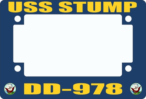 USS Stump DD-978 Motorcycle Frame