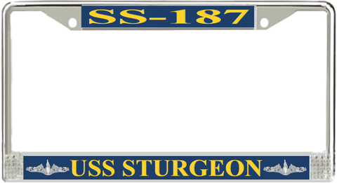 USS Sturgeon SS-187 License Plate Frame