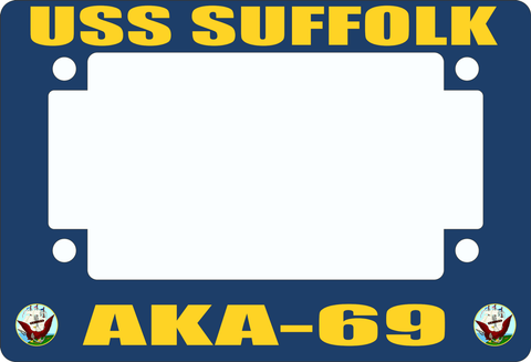 USS Suffolk AKA-69 Motorcycle Frame
