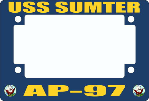 USS Sumter AP-97 Motorcycle Frame