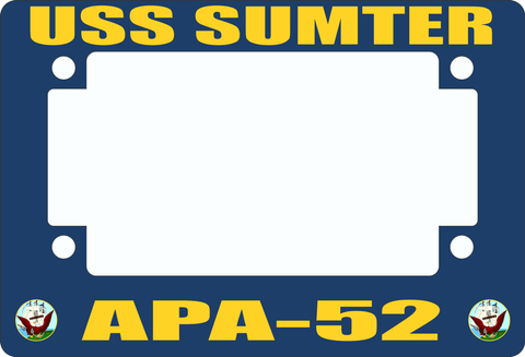 USS Sumter APA-52 Motorcycle Frame