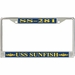 USS Sunfish SS-281 License Plate Frame