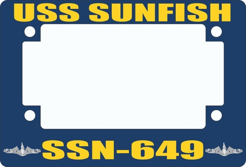 USS Sunfish SSN-649 Motorcycle Frame