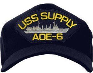 USS Supply AOE-6 Ship Cap