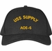 USS Supply AOE-6 Ship Text Only Custom Embroidered Cap