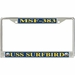 USS Surfbird MSF-383 License Plate Frame