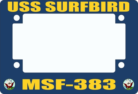 USS Surfbird MSF-383 Motorcycle Frame