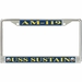 USS Sustain AM-119 License Plate Frame