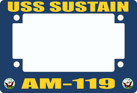 USS Sustain AM-119 Motorcycle Frame