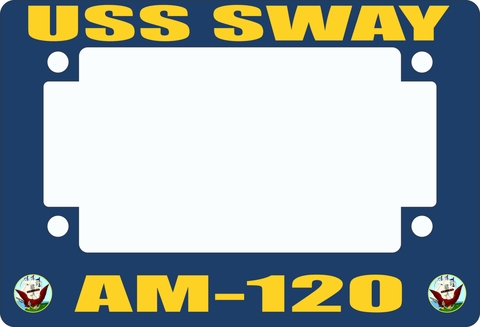 USS Sway AM-120 Motorcycle Frame