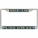 USS Sway MSF-120 License Plate Frame