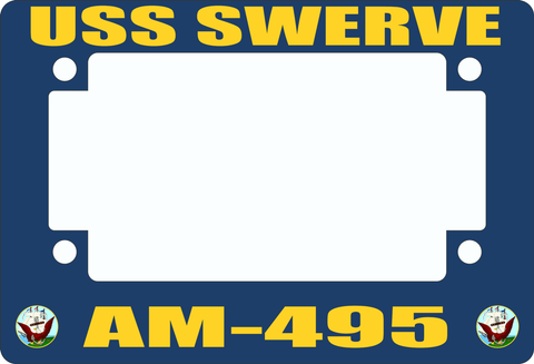 USS Swerve AM-495 Motorcycle Frame