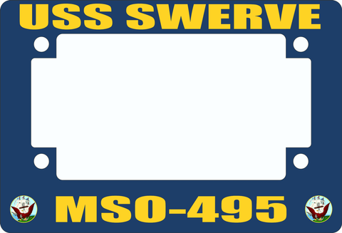 USS Swerve MSO-495 Motorcycle Frame