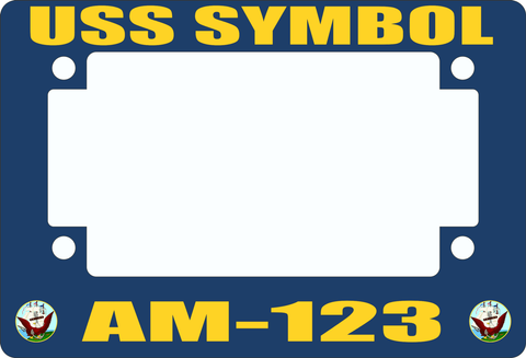 USS Symbol AM-123 Motorcycle Frame