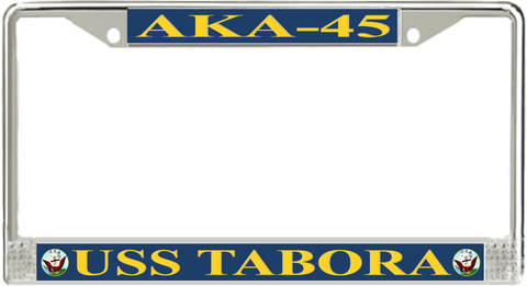USS Tabora AKA-45 License Plate Frame