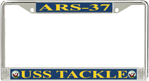 USS Tackle ARS-37 License Plate Frame