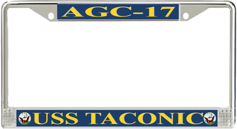 USS Taconic AGC-17 License Plate Frame