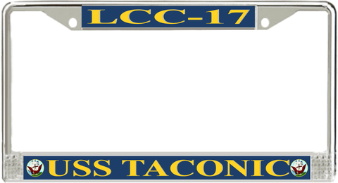 USS Taconic LCC-17 License Plate frame
