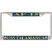 USS Talamanca AF-15 License Plate Frame